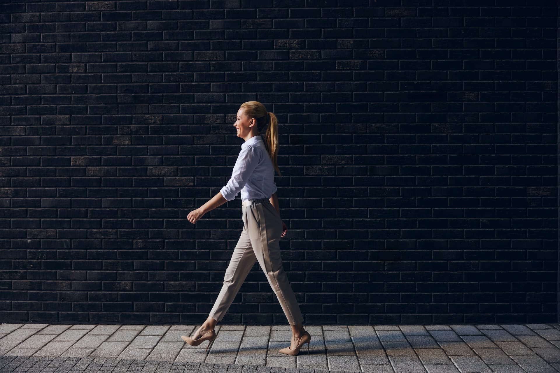 Professional working at desk